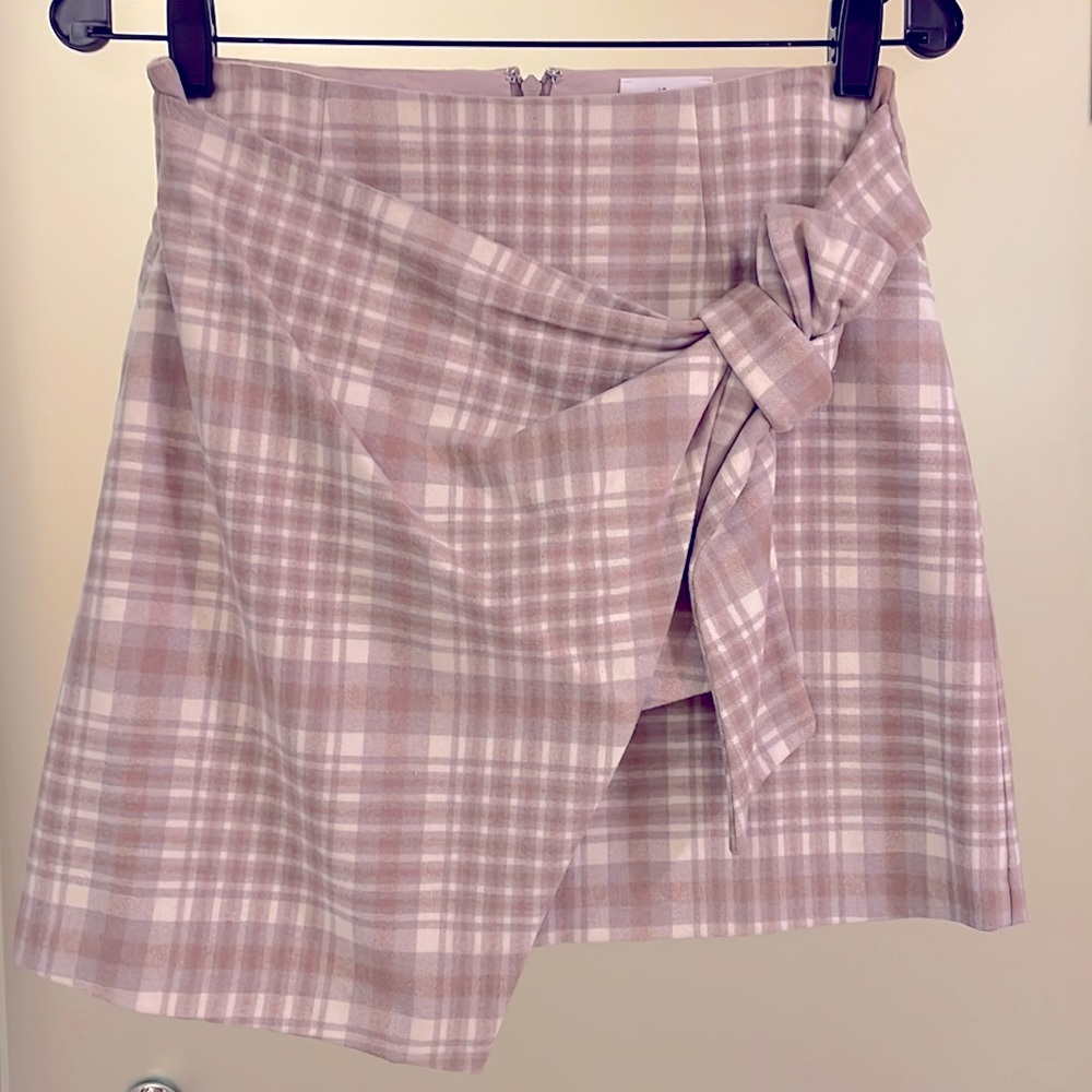 Wilfred Plaid Mini Skirt - Size Small